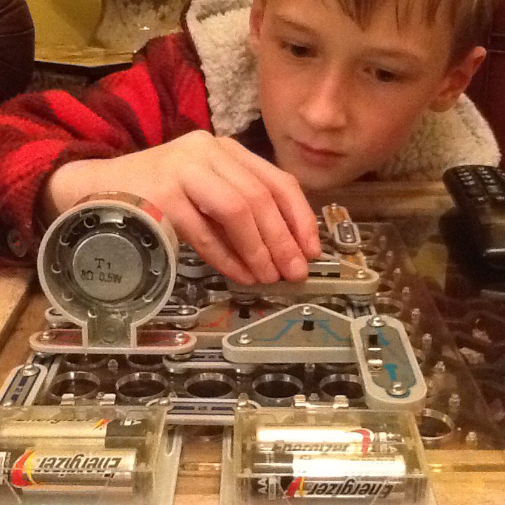JaDerbyshire's tweet photo. Still making after yesterday's amazing #DMMF15 @derbysilkmill. Listening to RESPECT on the radio he has just made. https://t.co/skg0P79HMl