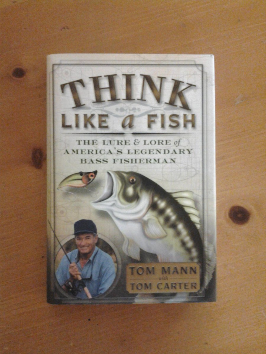 BaldGuyFishing's tweet photo. Fellow anglers, if you need a good book to read I recommend this one by Tom Mann. #ThinkLikeAFish #fishing https://t.co/OO1NYhiO0h