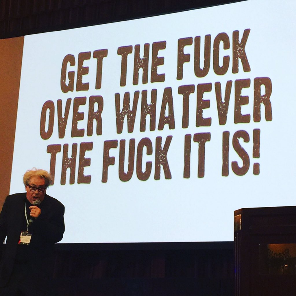 annandaleband's tweet photo. The @cdbaby Conference was full of great infol...like this from @marteeeen #inspired #getafterit #throwmuffins https://t.co/ecn1ranhOw