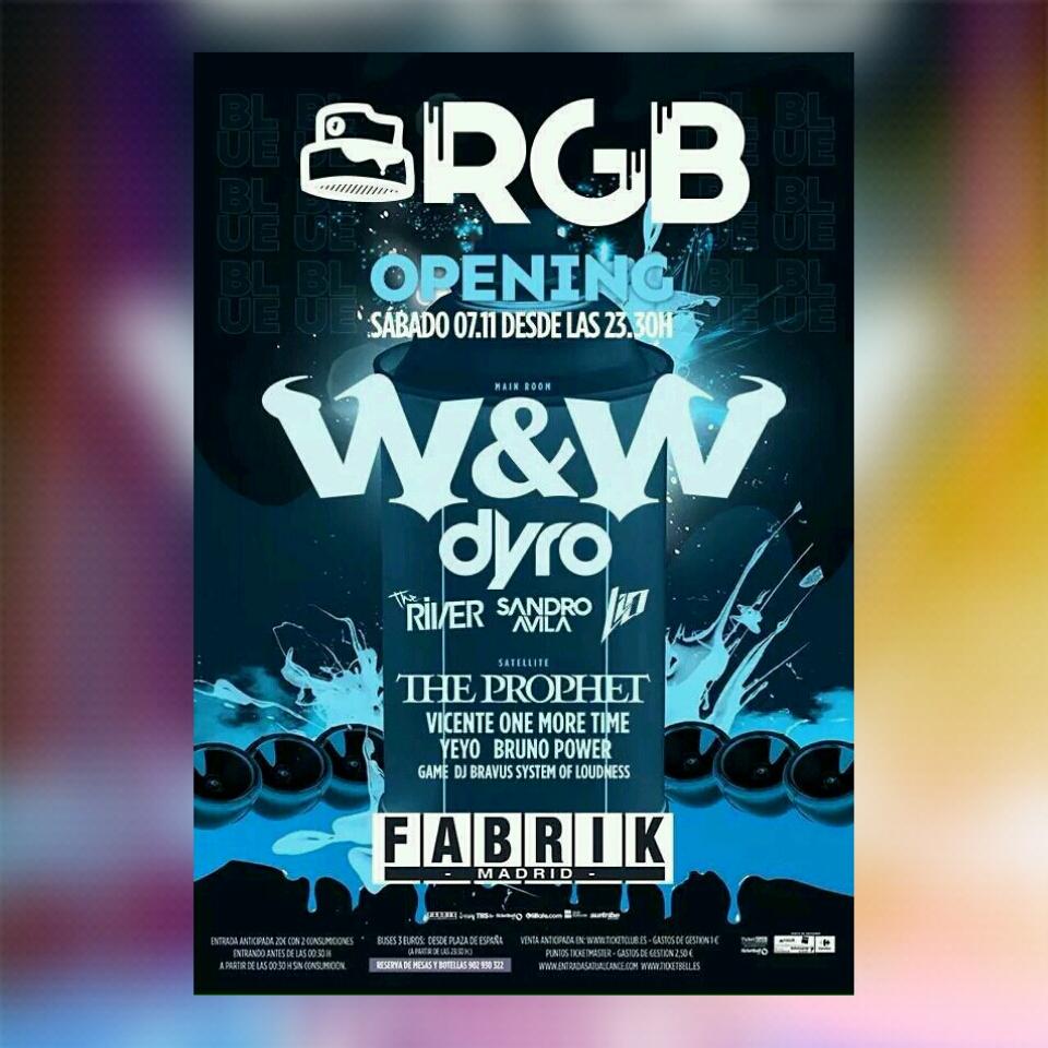 pableteman_pabs's tweet photo. OFERTON! ENTRADAS A LA VENTA POR 20€+2COPAS! LETS GET READY 4 THE #RGB7NOV @WandWmusic @Dyro #PartyUp  #Fabrik https://t.co/skjnki5014