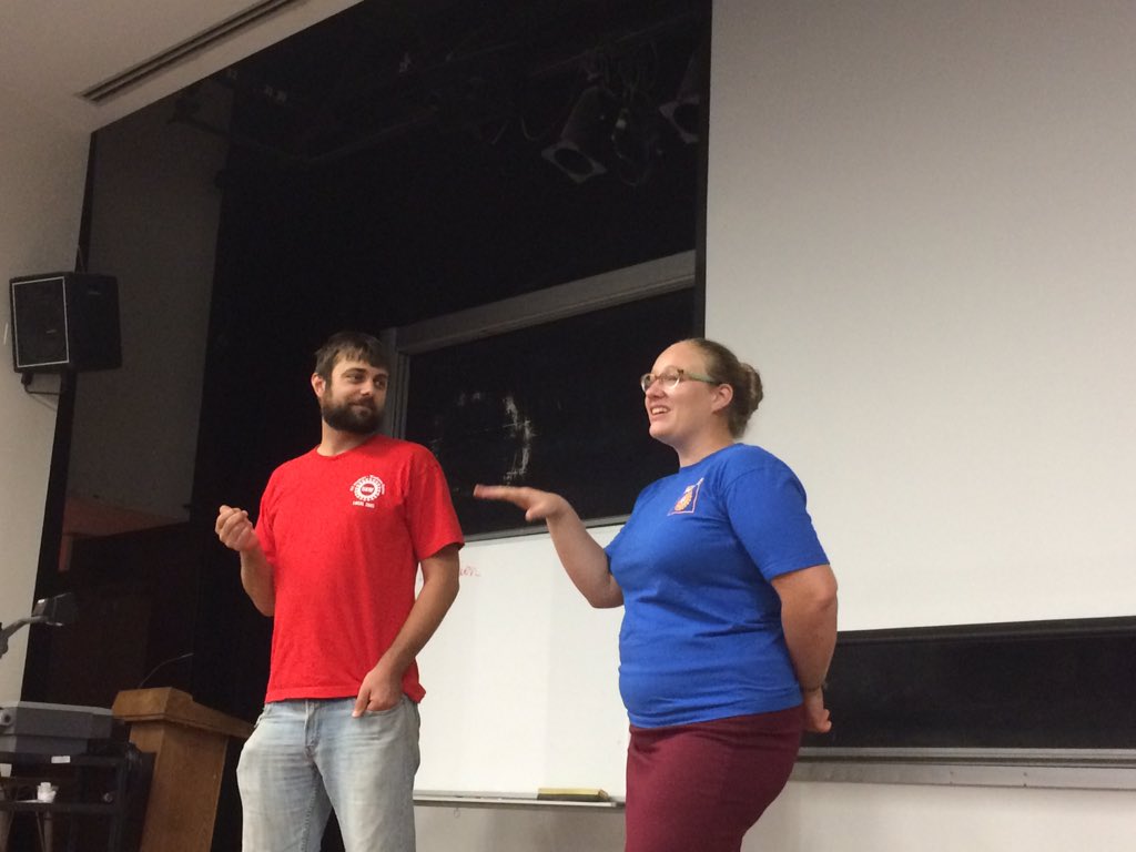 USAS's tweet photo. "My union is an important place for social justice activism" @uaw2865 #SLOC2015 #gradstudentsolidarity https://t.co/Kk7PM3S6Mu