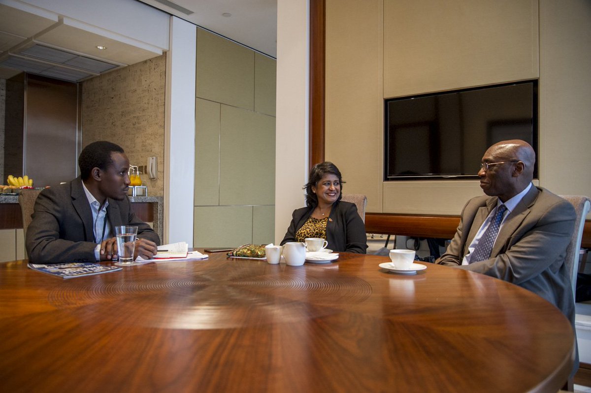 Africa friends @DrAAjayi, @wkamkwamba, President @Mauritius discussing power of innovation at Grand Challenges 2015