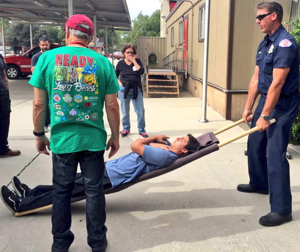 LBCERT's tweet photo. You can't predict... But you can #prepare! Learning Disaster Medical Operations this morning. #LBCERT class #2015I https://t.co/Uro922WxSi