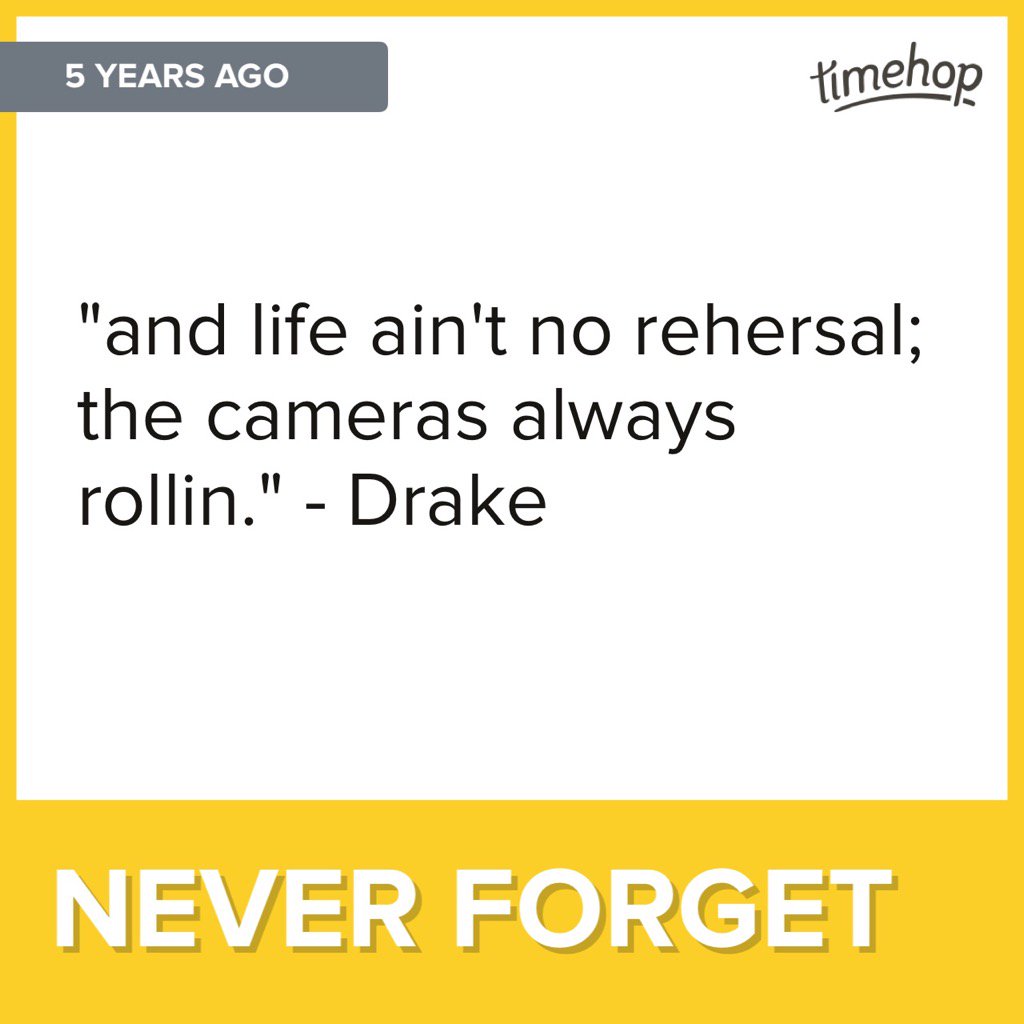 emilyofchicago's tweet photo. Never forget #drakeForLife https://t.co/cIs6qVVk1u