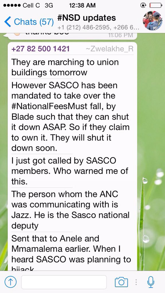 EsethuOnDuty's tweet photo. Guys this whatsapp group has Americans even on it, concerned and deliberating on a protest in SA - JUDGE ! https://t.co/nrskAVOJKA
