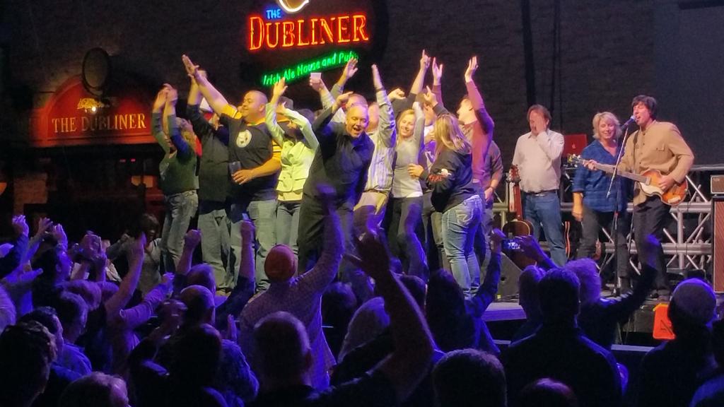 DaveTanner30's tweet photo. Great fun with #UKinKC and #liverpoolbandkc https://t.co/8d2bAVorTO
