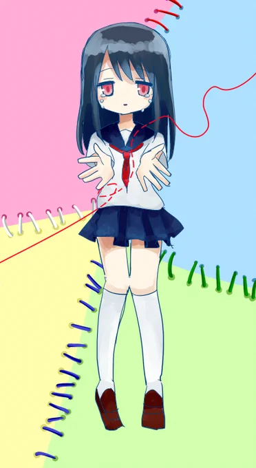 とあさんのツギハギスタッカート、好きです。メトロノームや時計の針にあせらされているような、涙をこらえて喉が痛くなるような、そんな歌だと思います。 