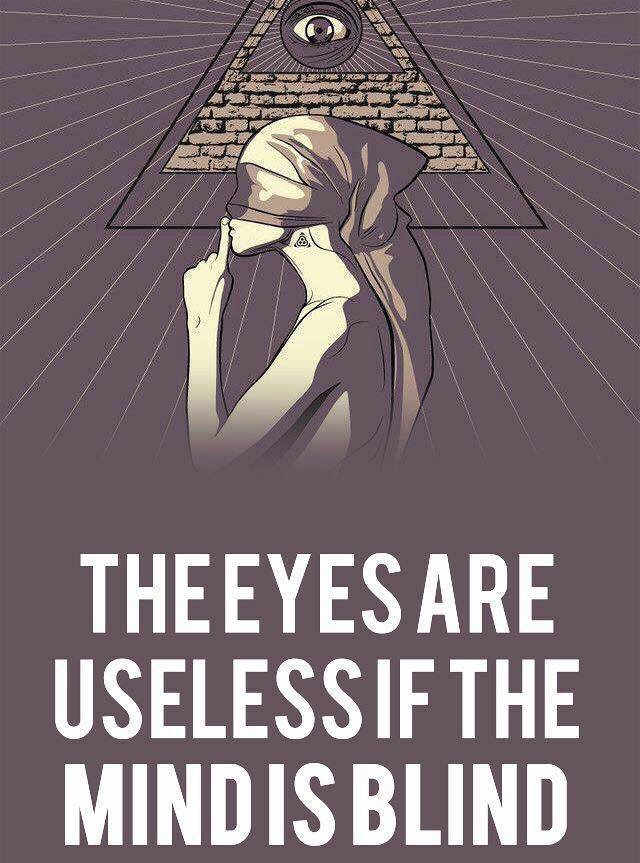 The eyes are useless, if the mind is blind. #WAYNG #IAMTO