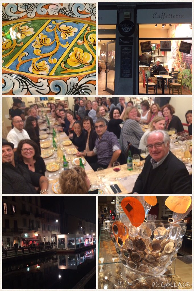 lisahfitz's tweet photo. Dinner with this wonderful group! @ASID @IDCanadaTweets #ASIDIDCMilan #Host2015 #northamerica #designmatters https://t.co/m5whQBfgAQ