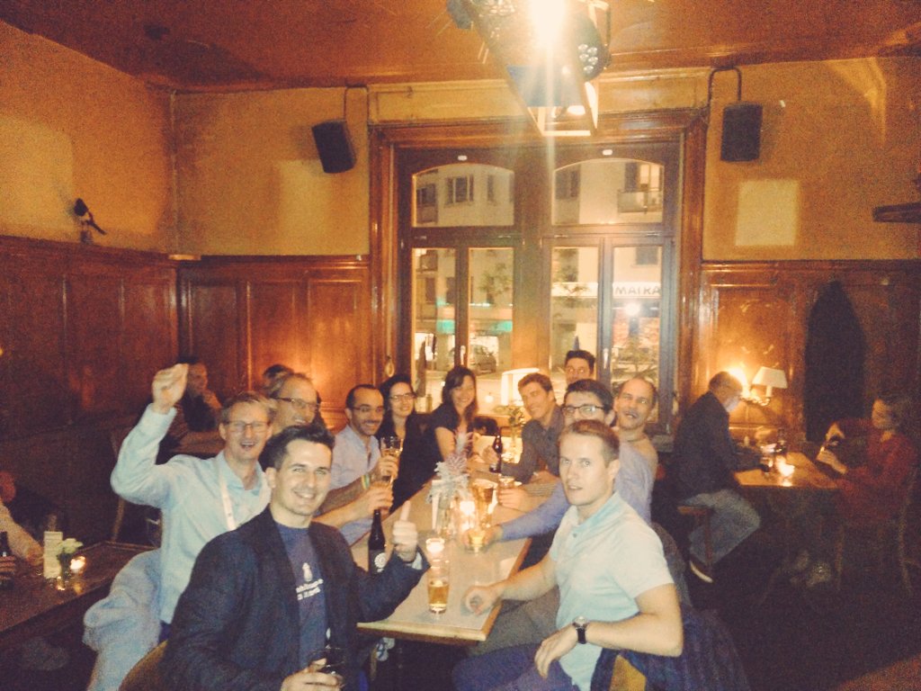 Guirix's tweet photo. The #FintechZH participants we are having drinks at Nordbrucke. Join us! https://t.co/pGPyxvxMCH
