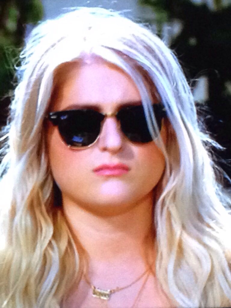 JordanJFoster's tweet photo. Meghan Trainor looks like Ant and Dec when they go undercover on Saturday night takeaway.  #xfactor https://t.co/6Rxbg9WSsB