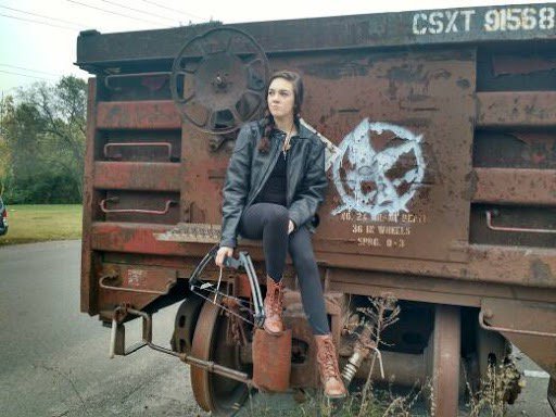 cms_robotics's tweet image. Katniss is ready for battle!
