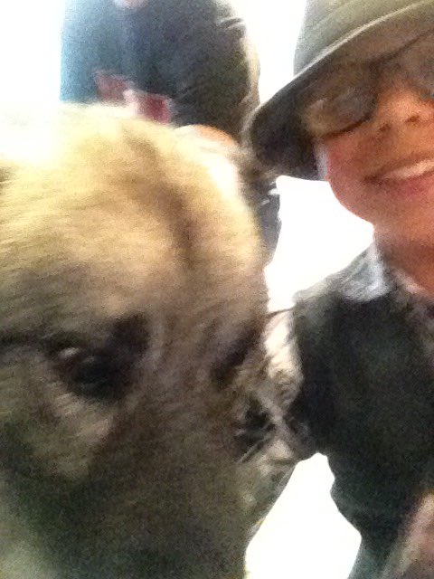 VespinH's tweet photo. @avistrumacademy @DesmondCubrick @MileHiCon #itsadog #enigmus #nerdmagic #happy https://t.co/p5PeHrvmtg