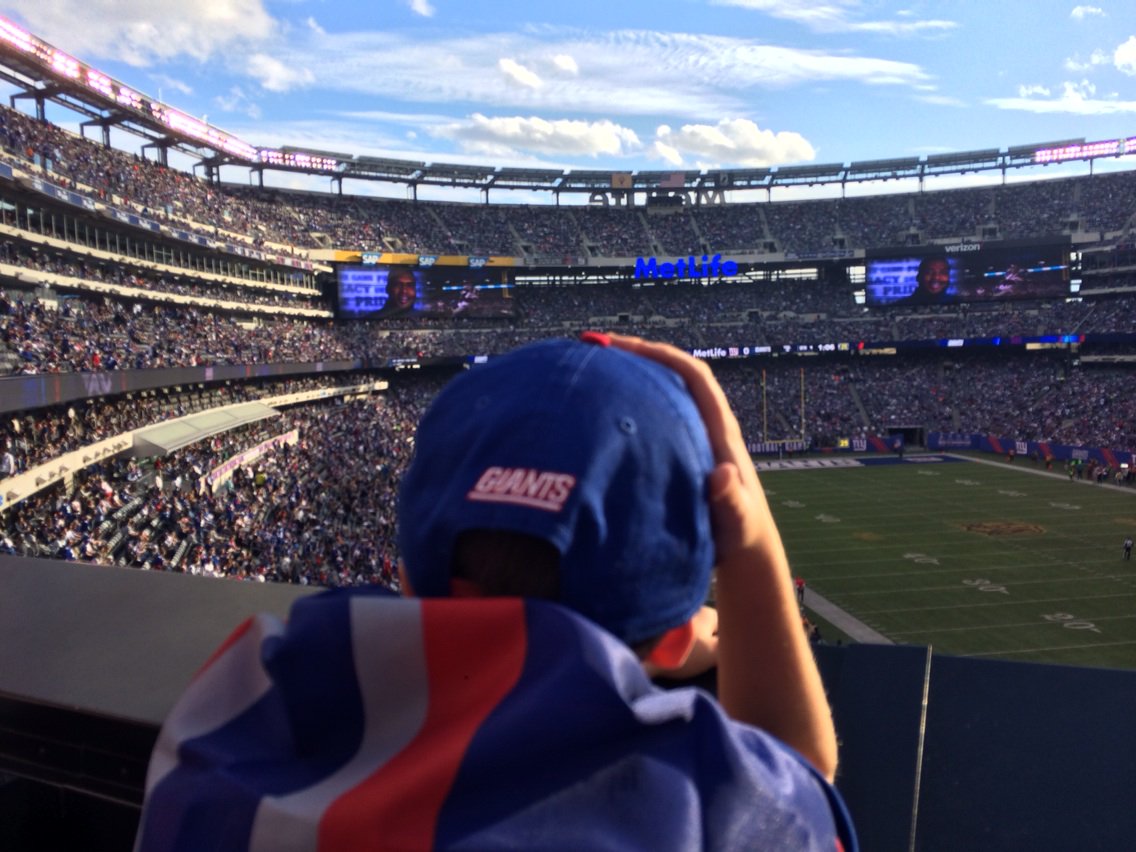 #NYGiants - waiting for kickoff
