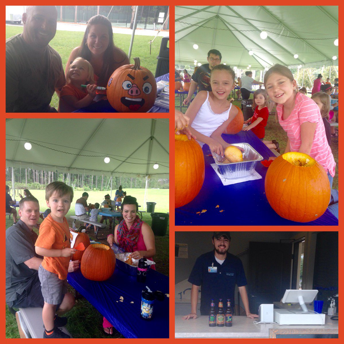 Nocatee families are making memories and having fun at today's Family Pumpkin Carving! #NocateeTradition