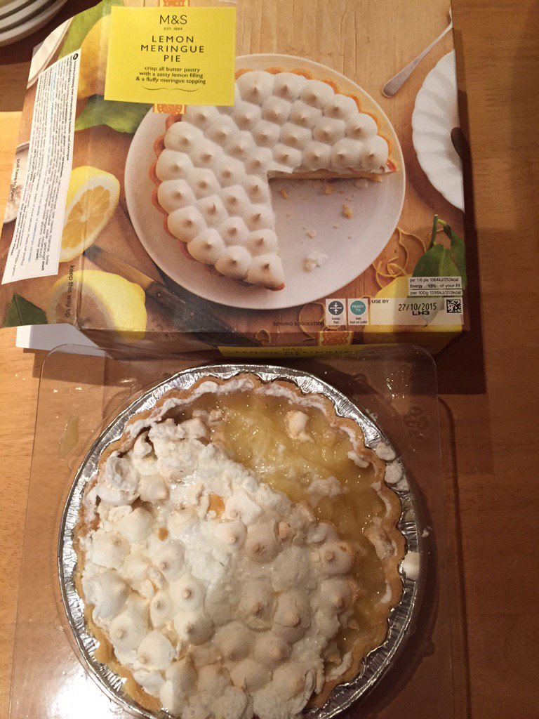 Where's my meringue??? Not happy! <a href="/mandsireland/">Marks&SpencerIreland</a>