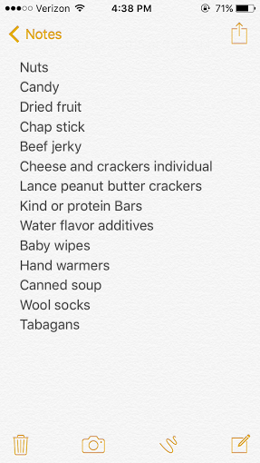 Overseas platoon drive at Gibbons starts tomorrow through the 30th! ALL items below would be incredibly appreciated!