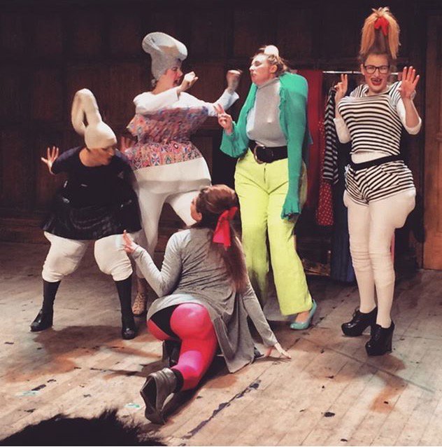 Created_Monster's tweet image. Shot of #Glamf*ckery! @battersea_arts #freshlyscratched last night! We had so much fun! The audience were great.