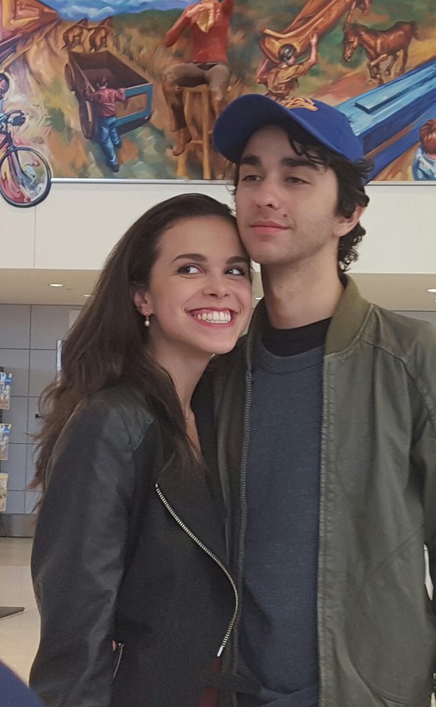 EdwinLocke's tweet photo. Ariel Friedman, Alex Wolff here for Coming Through The Rye @heartlandfilm #heartlandff #natandalex #celebrateIND https://t.co/IS7GpRAPVT