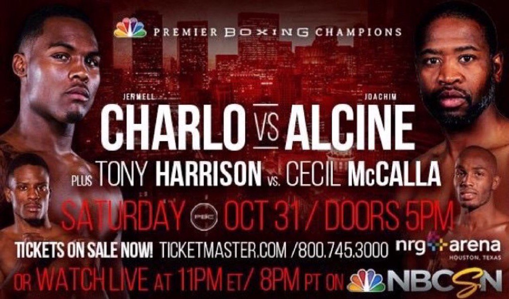 LeijaBattahPR's tweet photo. #Houston are you ready for the Halloween Brawl?! Get your tix to #CharloAlcine & #HarrisonMcCalla @ 210-979-3302! https://t.co/WSdespbzlQ