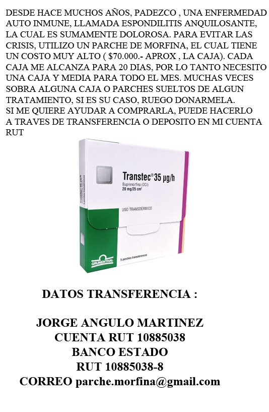 JorgeAnguloM's tweet image. Si no puedes cooperar monetariamente, por favor difunde y pídeles a tus seguidores que me ayuden. Bendiciones