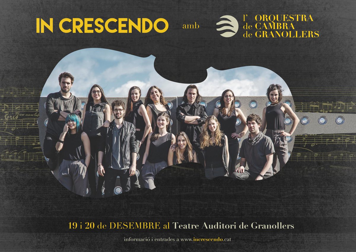 InCrescendoGV's tweet photo. Amics, família, grans i petits... agafeu-vos ben fort perquè al desembre estrenem NOU ESPECTACLE! https://t.co/6PFPclxGmB
