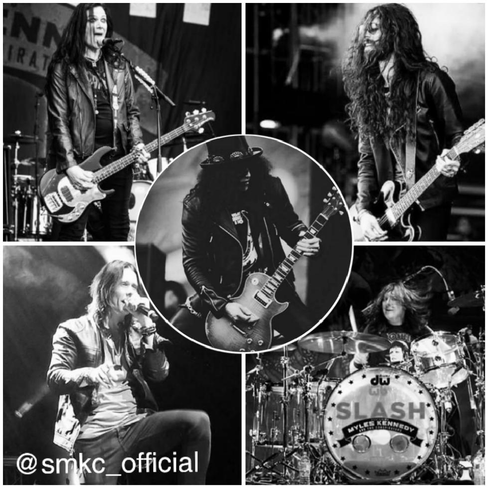 Mrs. <a href="/todddammitkerns/">Todd Dammit Kerns</a> <a href="/franksidoris/">Frank Sidoris</a> <a href="/Slash/">Slash</a> <a href="/MylesKennedy/">Myles Kennedy</a> <a href="/brentfitz/">Brent Fitz</a> 😎❤🎶