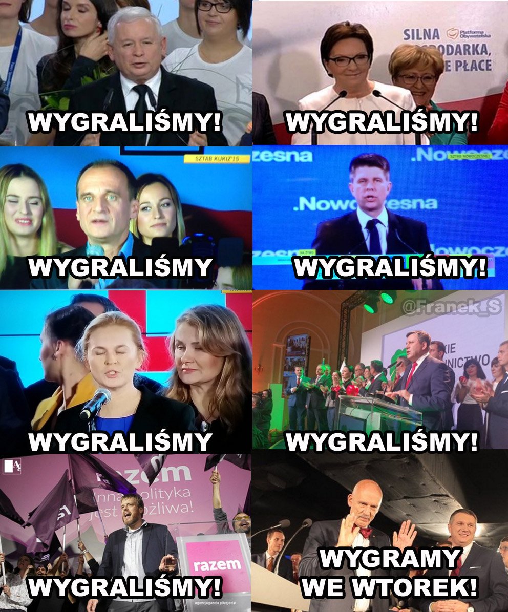 Franek_S's tweet photo. #Wybory2015 w pigułce #CzasDecyzji https://t.co/YJMEE88t04