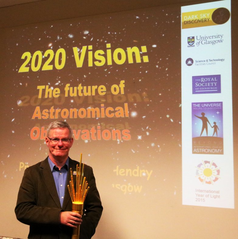 light2015scot's tweet photo. #MaxwellTorch and @martin_astro at an #IYL2015 lecture for Caithness Astronomy Group, in September: https://t.co/0ewrBXNpN0