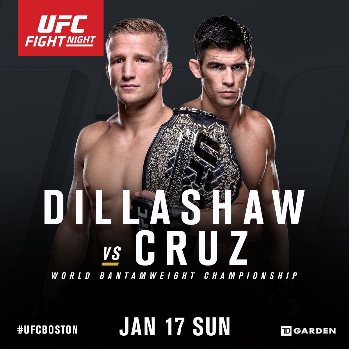 The fight you've been asking for takes place at #UFCBoston! Tickets go on-sale Nov. 20!