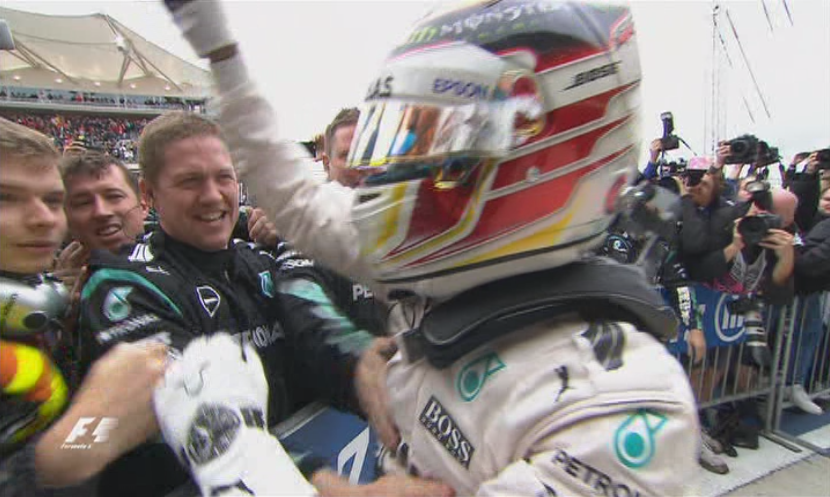 YEEEHHHAAAWWW!!! #TheWon #F1 #USGP <a href="/LewisHamilton/">Lewis Hamilton</a>