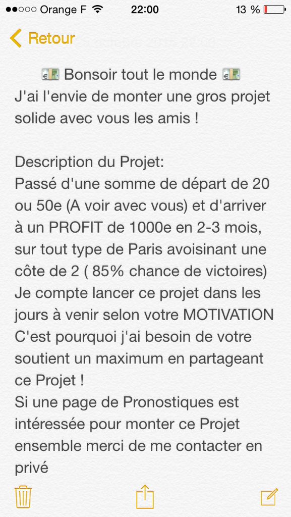 LaFormuleWin's tweet photo. Je compte sur vous pour partager un Maximum ce Projet
RT les amis👈🏻
#Addicted2Money #ParionsSport #TeamParieur #FDJ https://t.co/BoY3sU44Uy