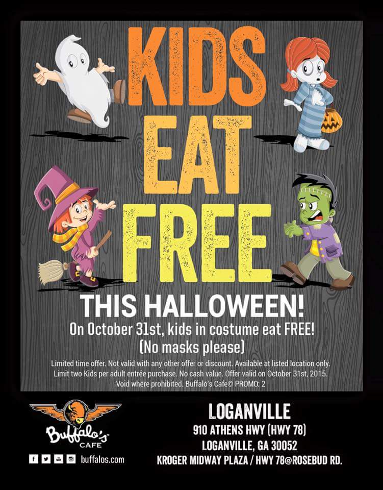 buffalosathens1's tweet photo. #KidsEatFree #HalloweenSpooktacular https://t.co/jUa0ccscGn