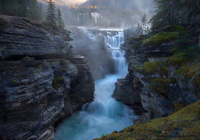 GoogsMark's tweet photo. Athabasca Falls, Canada. https://t.co/nzdebFwJli