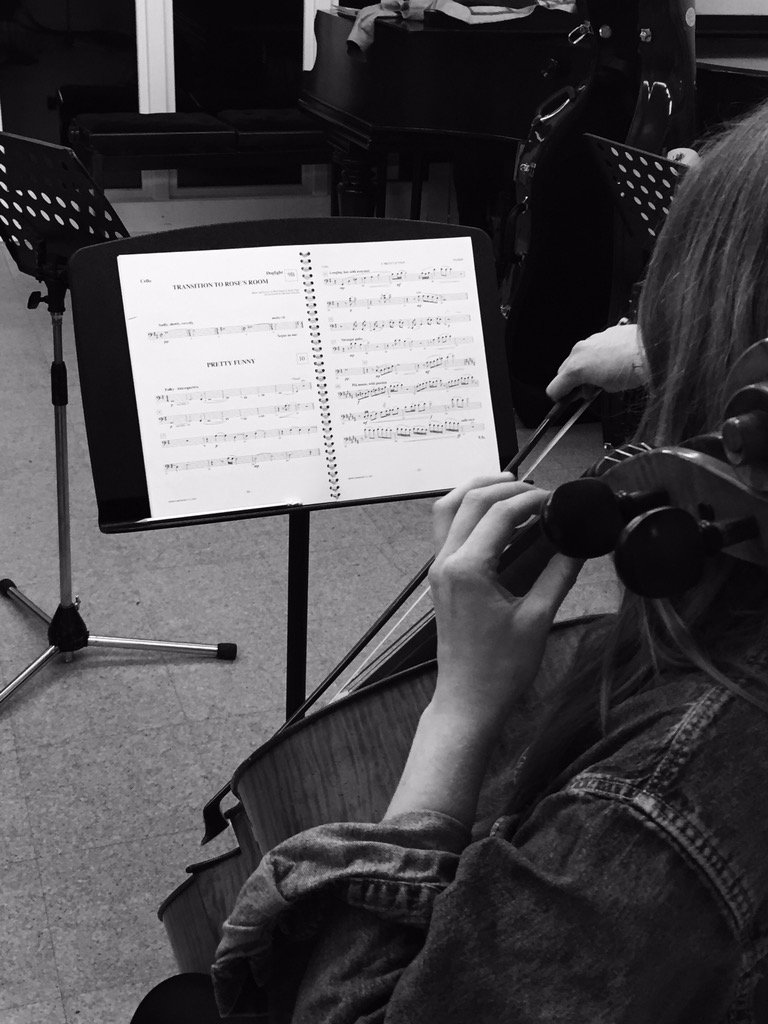 CHMSDogfight's tweet photo. Just popped in to the band call, music sounding BEEAUTIFUL #prettyfunny https://t.co/KbaiQU22oF