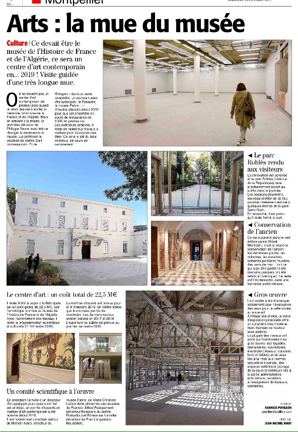 janninsteph's tweet photo. Musée d art contemporain et Conservatoire, 2 grands équipements publics en CV #Montpellier #attractivité @saurel2014 https://t.co/RGTRyIPwX2