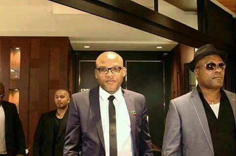 ucheguys's tweet photo. Bail terms met by #NNAMDIKANU court orders his release but #DSS under the  command of Buhari refused .@CNN https://t.co/KWxImM7M6l