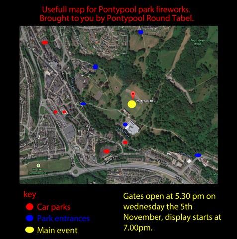 the gates will be open as last year only difference is this years display is on a Thursday