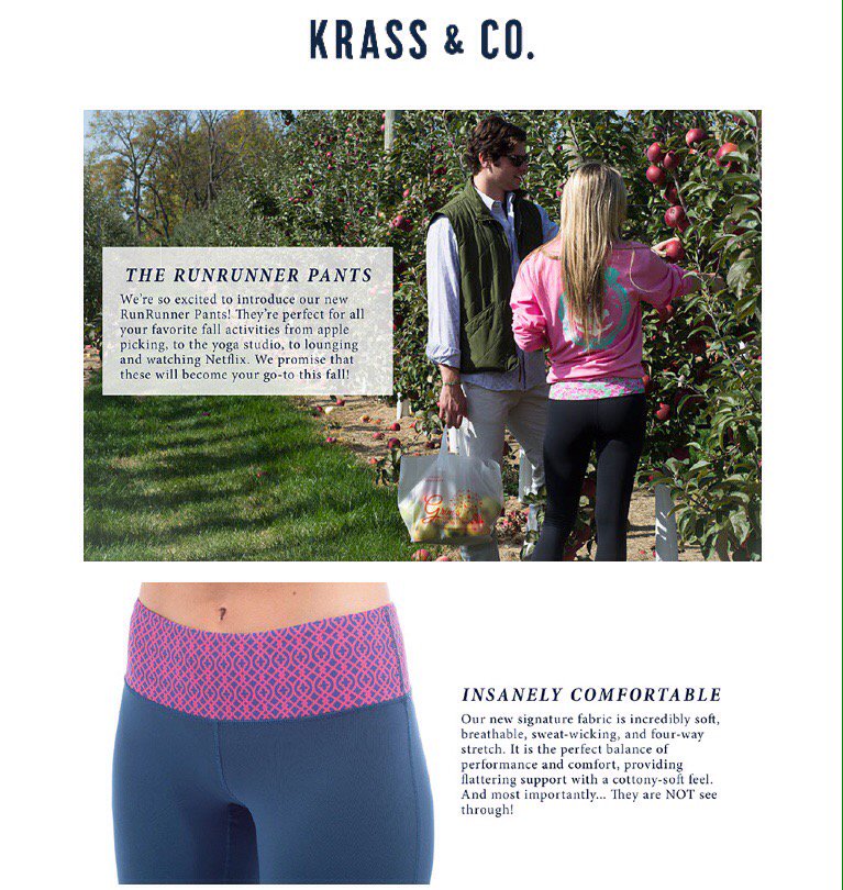 simplyfabs01's tweet photo. Have you shopped the new Krass&amp;Co RunRunner pants?! Check them out &amp; get them for 15% off with the link in my bio! https://t.co/ZDW37yi1eR