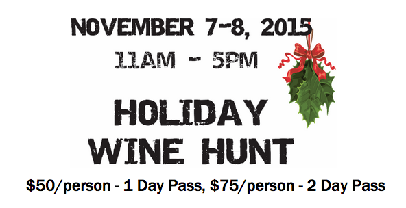 VisitNapaValley's tweet photo. Holiday Wine Hunt this Nov 7-8 in the @CrusherWD! https://t.co/wvyE3ZZYfR https://t.co/S9HesovHIk