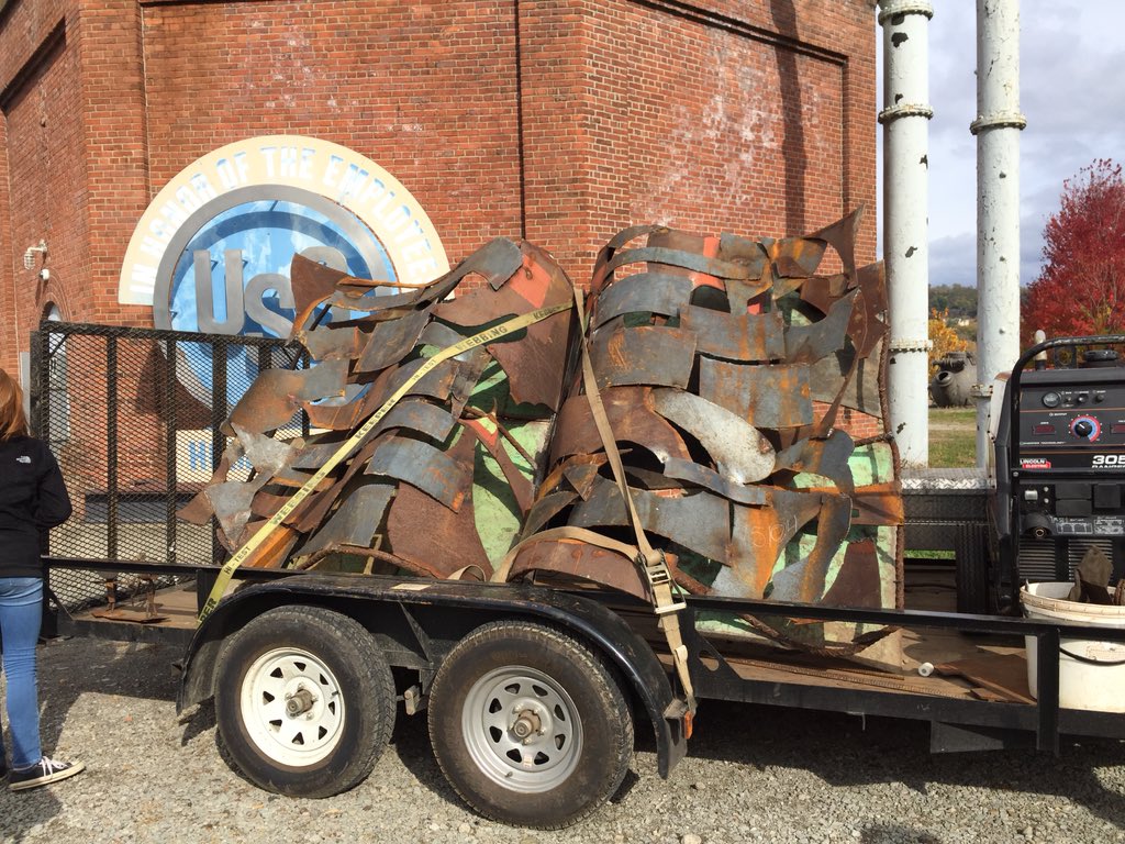 This year's sculpture is coming soon to the #Braddock community!