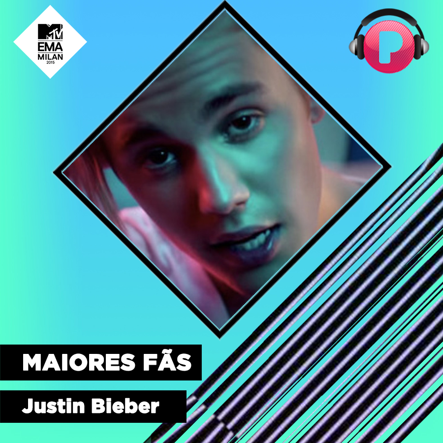 POPline's tweet photo. #MTVEMA @JustinBieber leva mais um. Os "Maiores Fãs" são os Beliebers. https://t.co/bEVnilGp2q