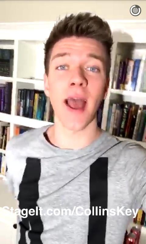 a_gnes_r's tweet photo. #CollinsKeyLive @CollinsKey im so happy i had the chance to see you live stream ily collins https://t.co/a100xuJrzU