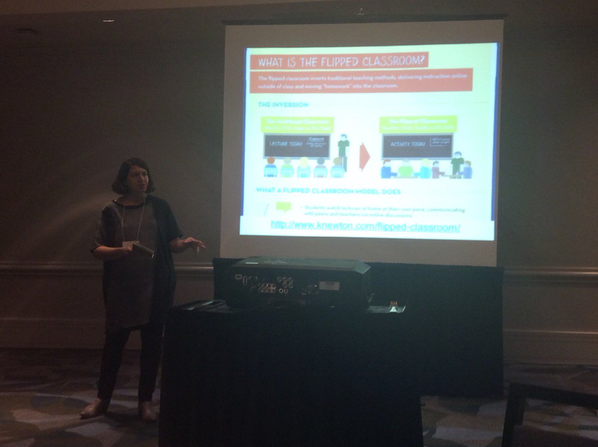 Anna Oswald debates 'Is the lecture (finally) dead?' #ICEVancouver