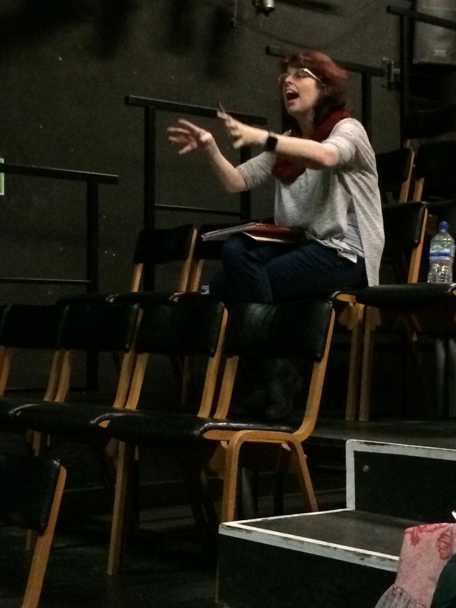 SciWriBy's tweet photo. I've been having so much fun directing @NT_RoaringGirl - you really should not miss it! https://t.co/d7nDko6EAL https://t.co/mvG0tivZsh