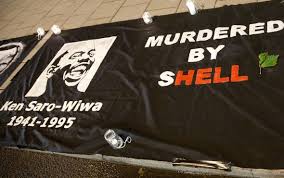 blacbanner's tweet photo. Ken Saro-Wiwa and the power of resistance https://t.co/mYzECzWqYL #20years https://t.co/FtBVPev7DY