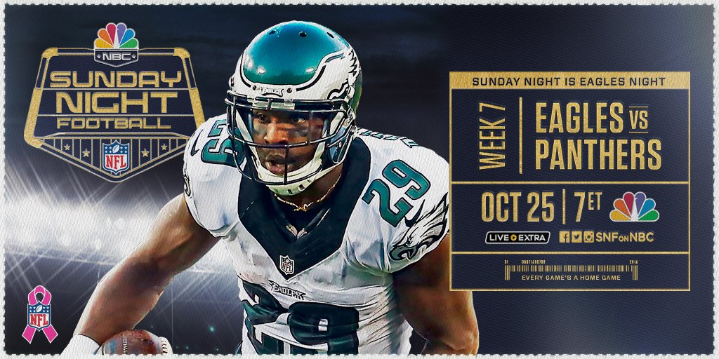SNFonNBC's tweet photo. ReTweet this if you think that Sunday night is @Eagles night! #SNF https://t.co/SrB3w6ZAAp