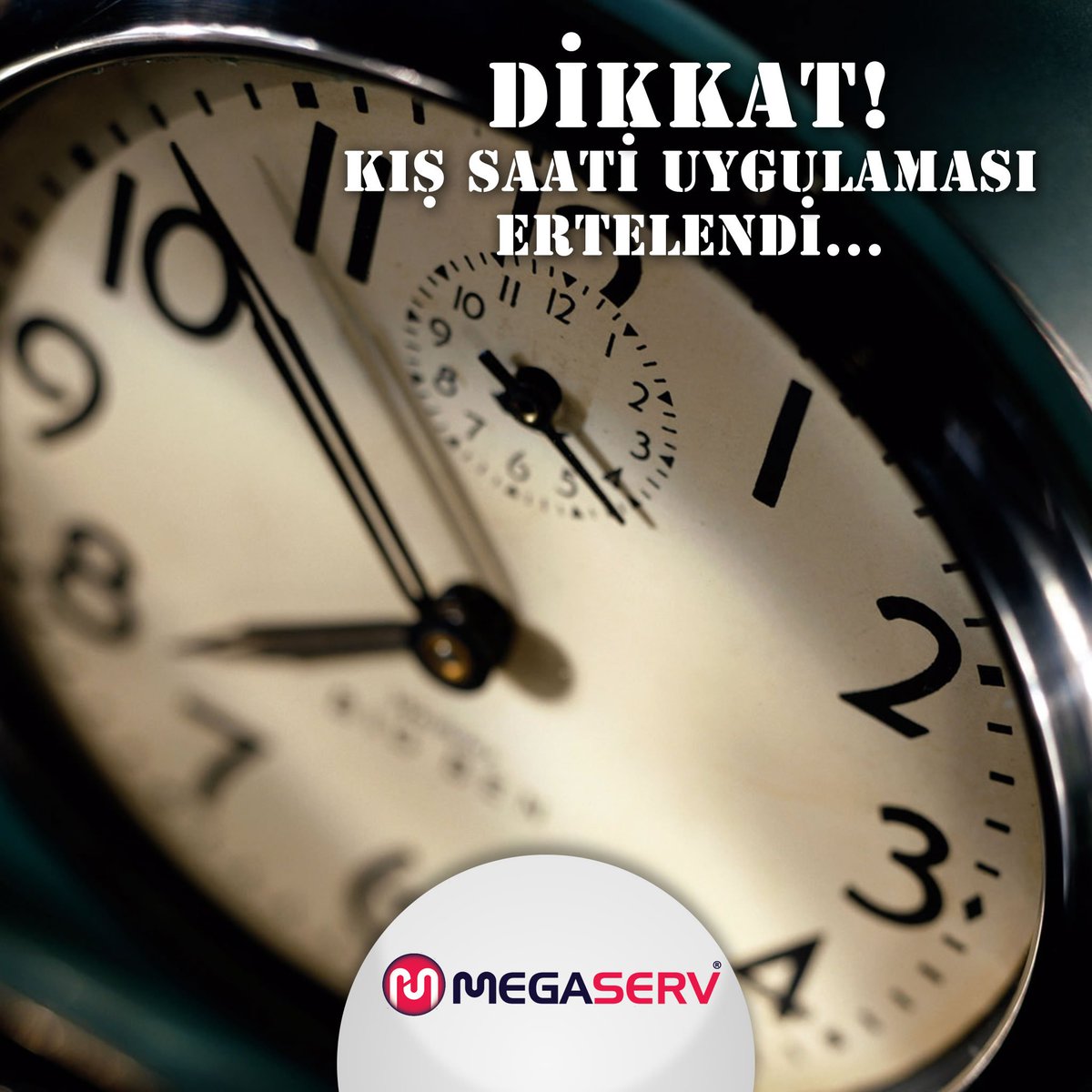 KIŞ SAATİ UYGULAMASI 8 KASIM'A ERTELENDİ

#KışSaati #Saat #Uygulama #Kasım #Düzenleme #Seçim #Dikkat