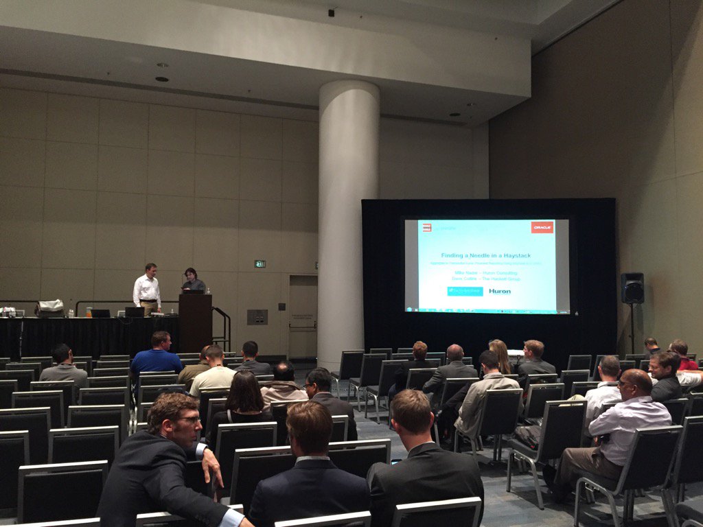 CameronLackpour's tweet photo. Mike Nader and @yepitsdave #obiee talking about #developingessbase techniques #oow15 #orclepm #odtug https://t.co/vgzXEF2bBX