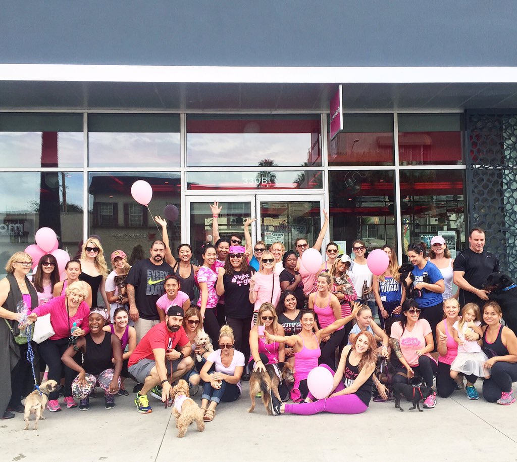 TheStudioMDR's tweet photo. ( GO PINK ) Thanks to everyone who came out today to support our #pinktopink walk for @avisionofhealth! 💗 https://t.co/QJSRpSXib9
